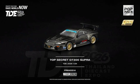 POPRACE 1/64 TOP SECRET GT300 SUPRA TDE 2026 PR640514