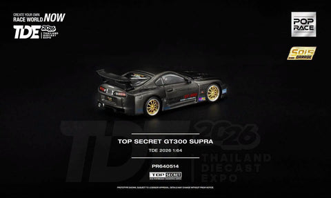 POPRACE 1/64 TOP SECRET GT300 SUPRA TDE 2026 PR640514