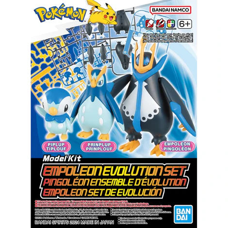 Pokémon Empoleon Evolution Set Model Kit