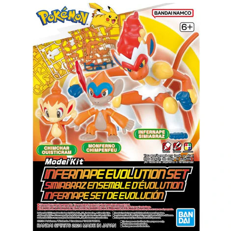 Pokémon Infernape Evolution Set Model Kit