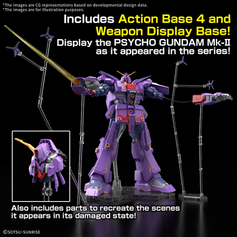 [PRE-ORDER] - [ETA May-Jun 25] - (1/144) HG Psycho Gundam Mk-Ⅱ