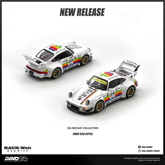 INNO64 1/64 RWB 930 #89 Apple Livery IN64-RWB930-APPLE