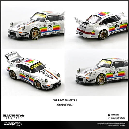 INNO64 1/64 RWB 930 #89 Apple Livery IN64-RWB930-APPLE