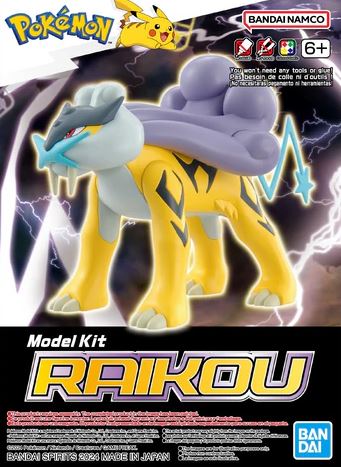 Pokémon Model Kit Raikou