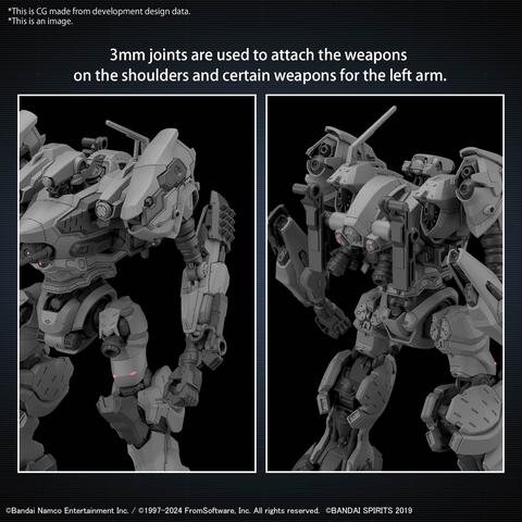 [PRE-ORDER] - [ETA Jan-Feb 25] - 30MM Armored Core VI Fires Of Rubicon RaD CC-2000 Orbiter