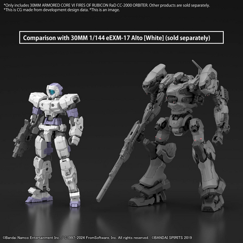 [PRE-ORDER] - [ETA Jan-Feb 25] - 30MM Armored Core VI Fires Of Rubicon RaD CC-2000 Orbiter