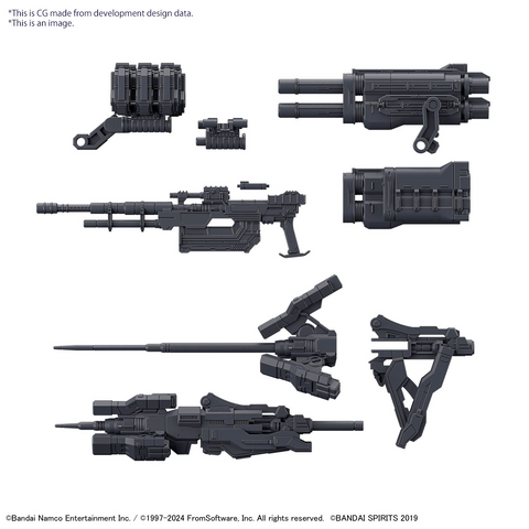 [PRE-ORDER] - [ETA Jan-Feb 25] - 30MM Option Parts Set Armored  Core VI Fires Of Rubicon Weapon Set 02