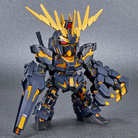 SD Gundam Cross Silhouette Unicorn Gundam 02 Banshee (Destroy Mode) & Banshee Norn Parts Set