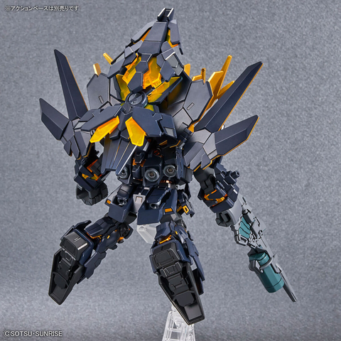 SD Gundam Cross Silhouette Unicorn Gundam 02 Banshee (Destroy Mode) & Banshee Norn Parts Set