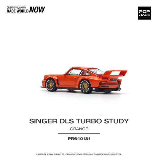 POPRACE 1/64 SINGER DLS TURBO (TRACK) ORANGE