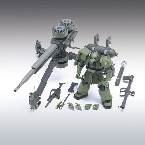 (1/144) HG Zaku II+Big Gun Set [Gundam Thunderbolt Ver.]