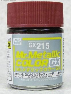 mr color gx 215 gx metal bloody red