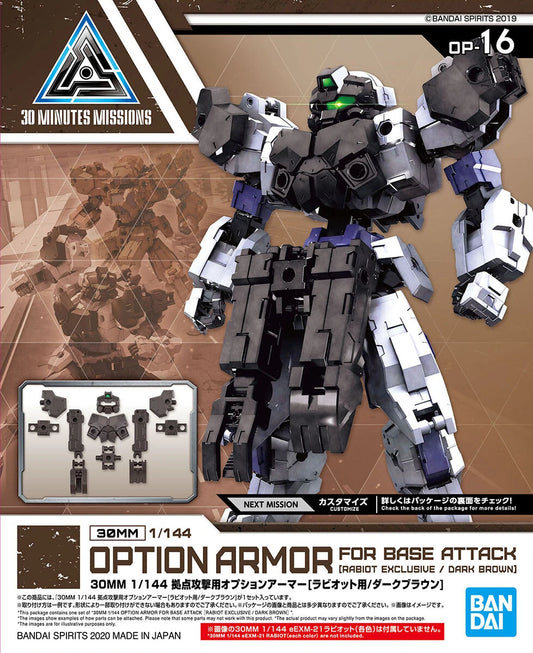 1 144 30mm option armor for base attack armor for rabiot dark gray