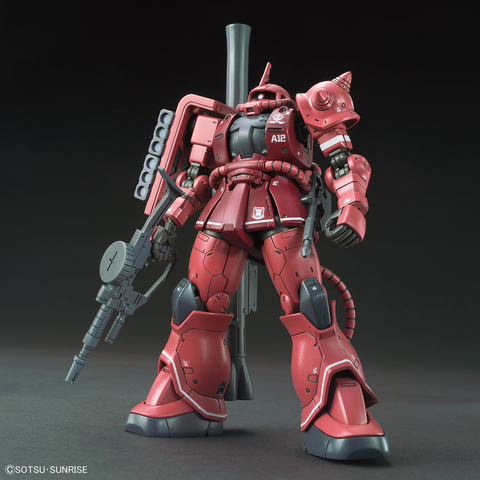 1 144 hg ms 06s zaku ii principality of zeon char aznables mobile suits red comet ver