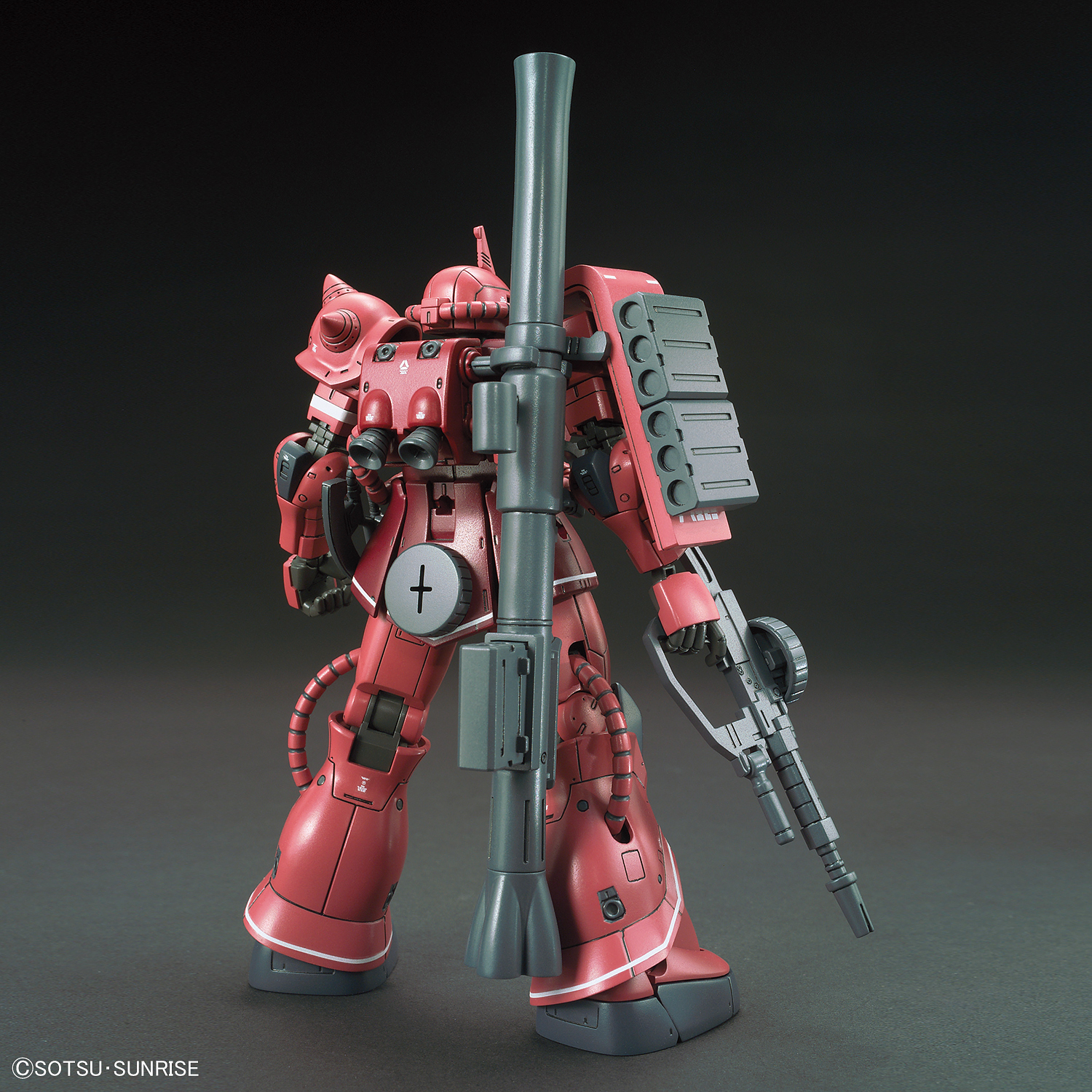1 144 hg ms 06s zaku ii principality of zeon char aznables mobile suits red comet ver