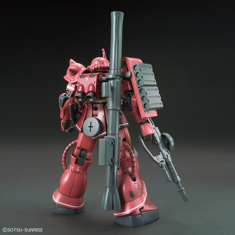 1 144 hg ms 06s zaku ii principality of zeon char aznables mobile suits red comet ver