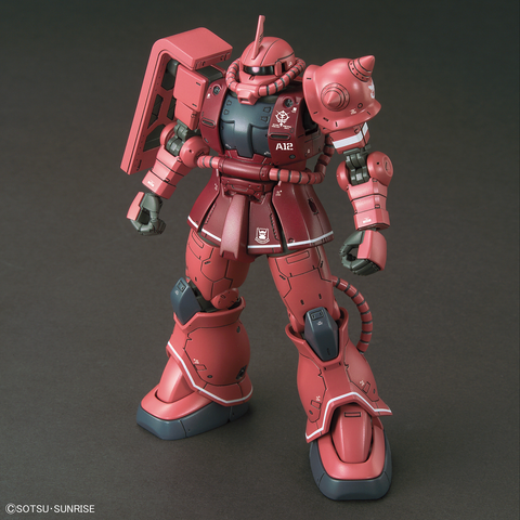1 144 hg ms 06s zaku ii principality of zeon char aznables mobile suits red comet ver