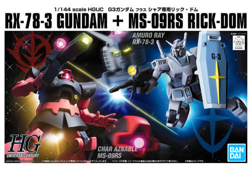 1 144 hguc rx 78 3 gundam ms 09rs rick dom