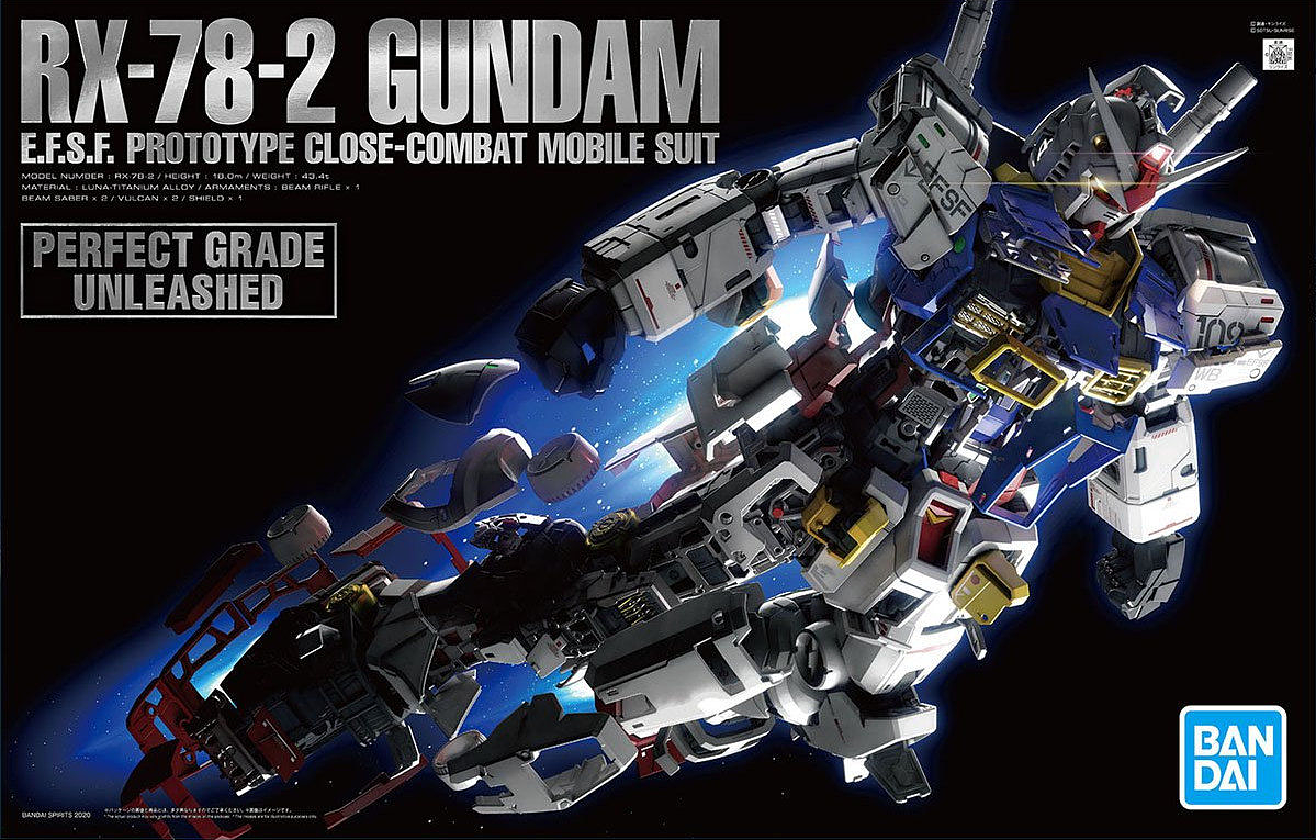1/60) PG Unleashed RX-78-2 Gundam – TMS Hobby Room