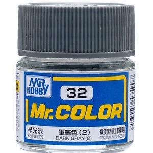 mr color 32 dark gray 2 semi gloss ship