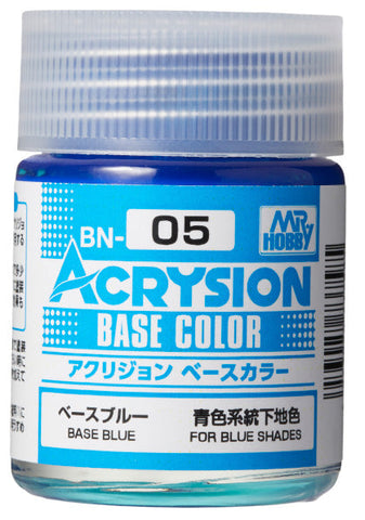 mr hobby acrysion base color base blue bn05