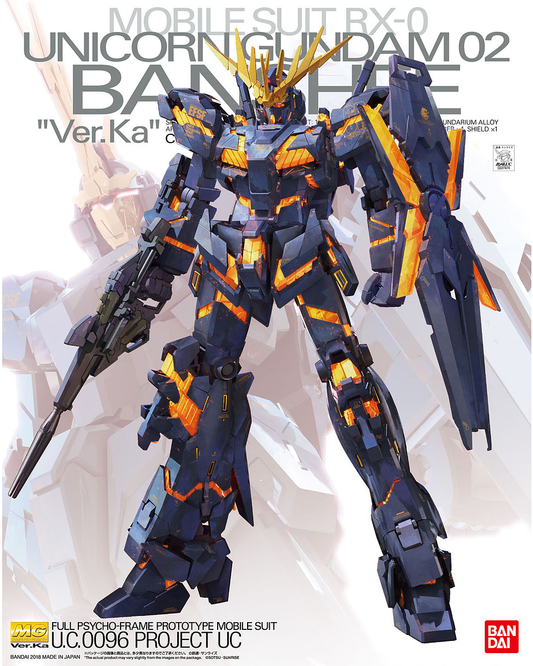 1 100 mg unicorn gundam 02 banshee ver ka