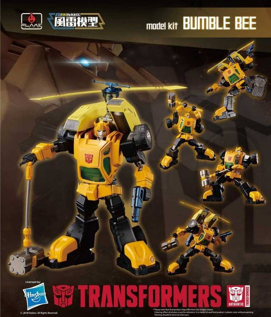 flame toys transformers bumble bee furai model kit