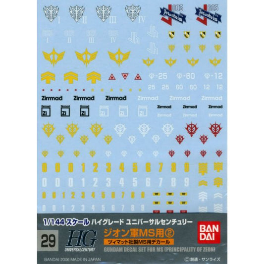 gd 29 principality of zeon