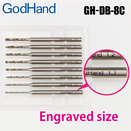 godhand gh db 8c drill bit for set of 8 c