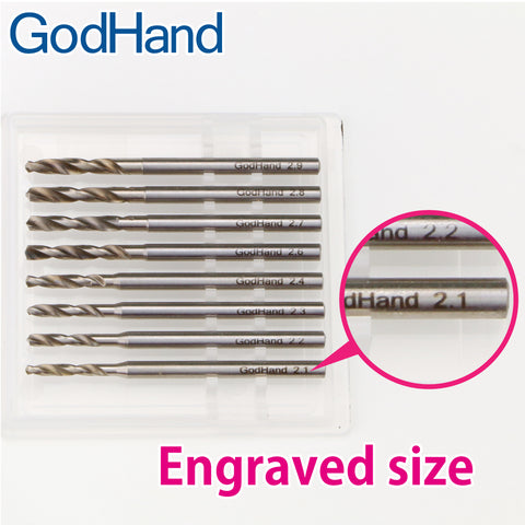 godhand gh db 8d drill bit for set of 8 d
