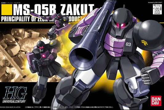 1 144 hguc zaku i black tri stars