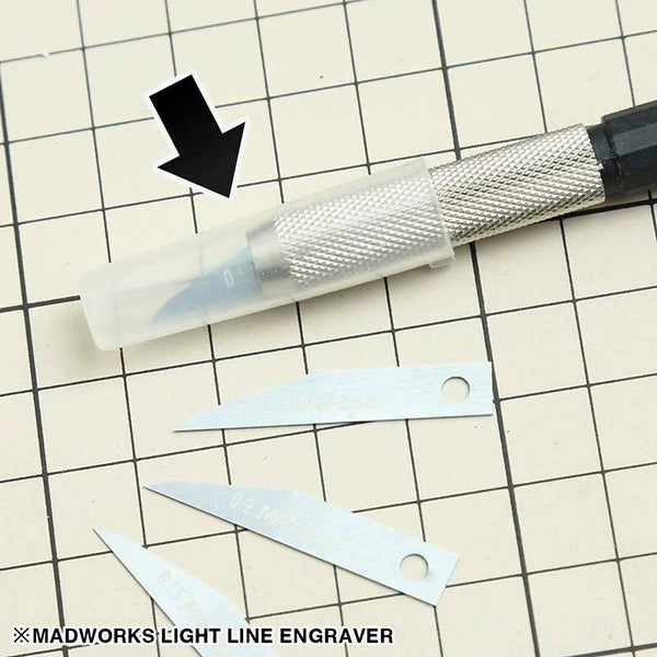 madworks 35015 line engraver light 0 15mm chisel