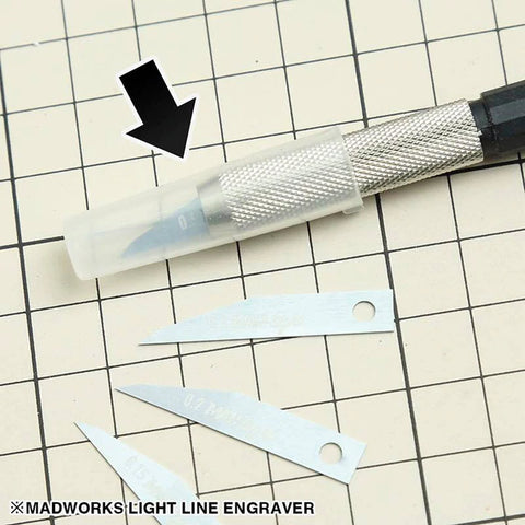 madworks 35020 line engraver light 0 2mm chisel