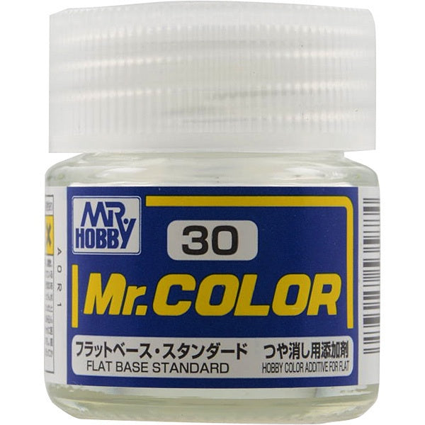 Mr.Color 30 - Flat Base (Flat/NA) - 10ml – TMS Hobby Room