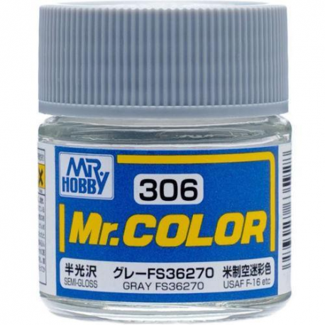 mr color 306 gray fs36270 semi gloss aircraft 10ml