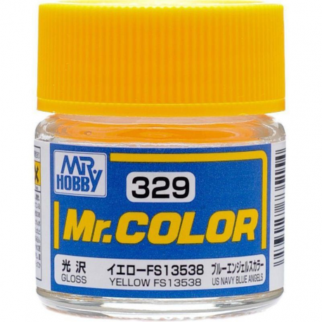 mr color 329 yellow fs13538 gloss aircraft 10ml