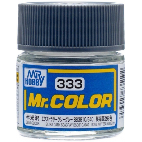 mr color 333 extra dark seagray bs381c 640 semi gloss aircraft 10ml