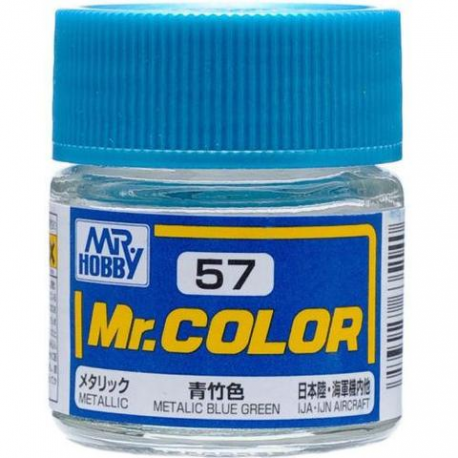 mr color 57 metallic blue green metallic aircraft 10ml