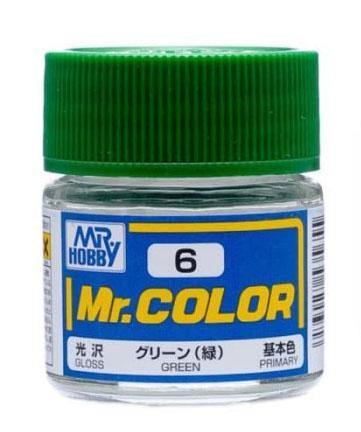 mr color 6 green gloss primary