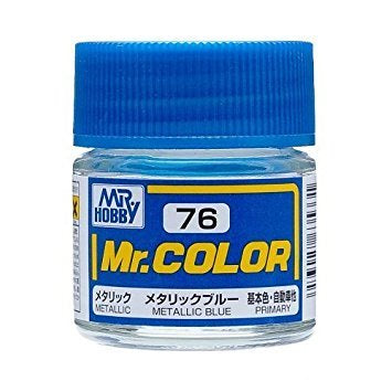 Mr.Color 76 - Metallic Blue (Metallic/Primary Car) - 10ml – TMS Hobby Room