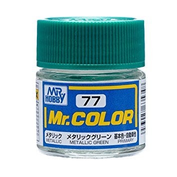 mr color 77 metallic green metallic primary car 10ml