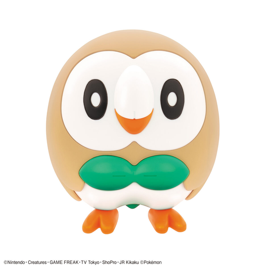 pokemon model kit quick 10 rowlet