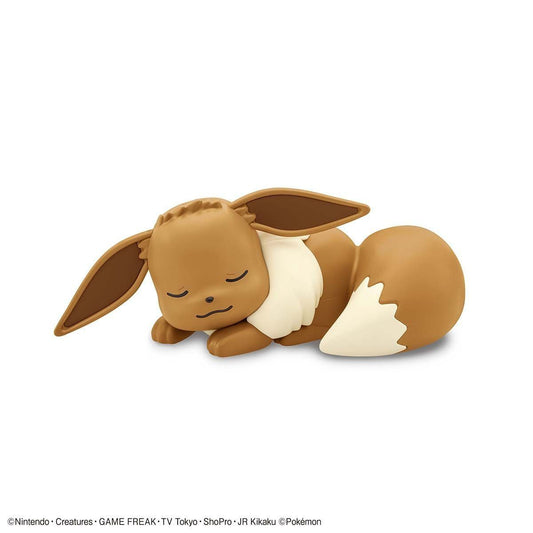 pokemon model kit quick eevee good night pose