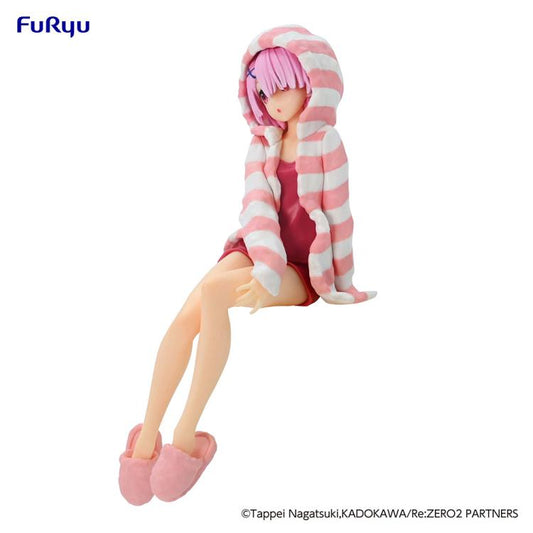 furyu re zero starting life in another world ram room wear another color ver reissue noodle stopper figure