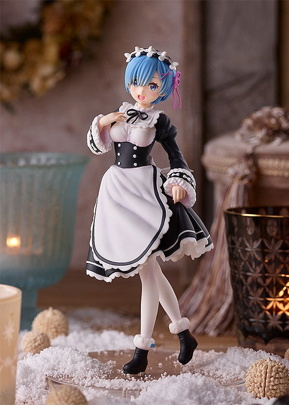 good smile company pop up parade re zero starting life in another world rem ice season ver re run figure