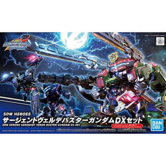 sdw heroes sergeant verde buster gundam dx set