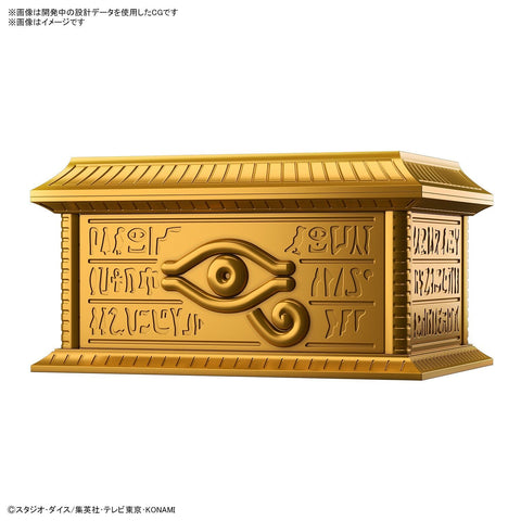 yugioh ultimagear millennium puzzle storage gold sarcophagus