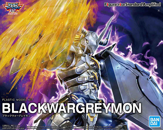 figure rise standard blackwargreymon amplified